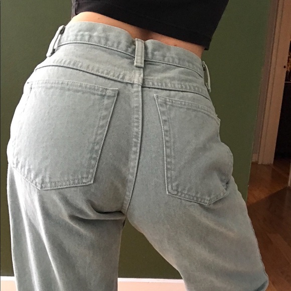 Wrangler Denim - Vintage Wrangler Green High Waist Jeans